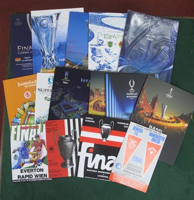 Lot 340 - European Final Programmes - Eleven from the...