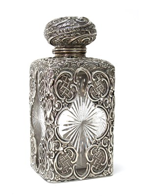 Lot 112 - A Decorative Hallmarked Silver Scent Bottle,...