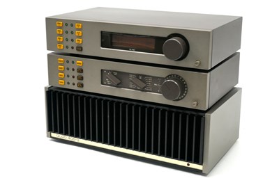 Lot 440 - Quad 405-2 Amplifier, Quad 34 Control Unit,...