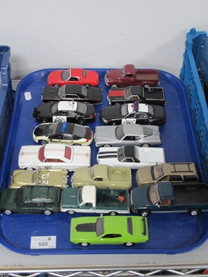 Lot 520 - Seventeen 1:43rd Scale Diecast Model Vehicles...