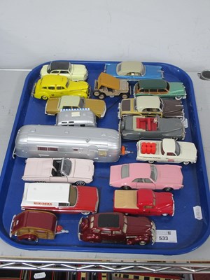 Lot 533 - Seventeen 1:43rd Scale Diecast and Plastic...