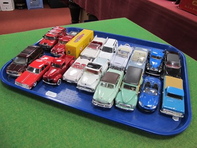 Lot 655 - Eighteen 1:43rd Scale Diecast and Plastic...