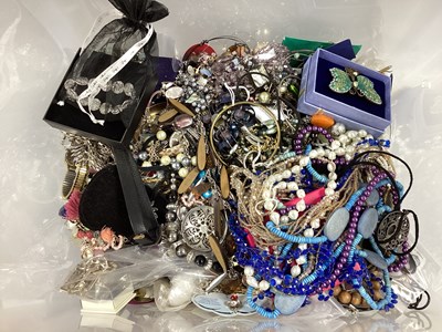 Lot 64 - A Mixed Lot of Assorted Costume Jewellery :-...