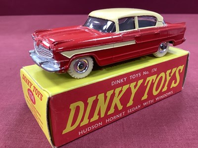 Lot 648 - Dinky No 174 Hudson Hornet Sedan, (with...