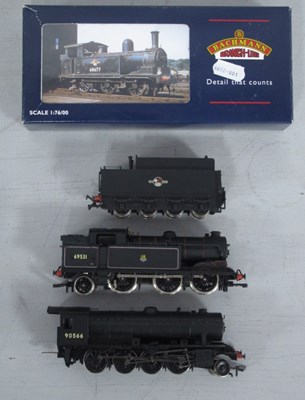 Lot 509 - Three OO Gauge/4mm BR Black Steam Locomotives,...