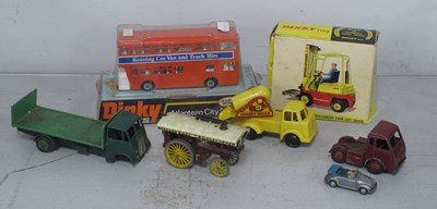 Lot 456 - Dinky toys No 404 Conveyancer Fork Lift, boxed,...