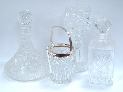 Lot 1185 - Glassware to include Royale County hand cut...