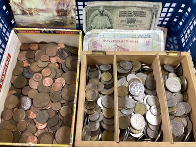 Lot 439 - Large Collection Of World Coinage And...