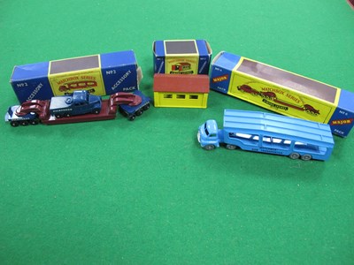 Lot 839 - Three boxed Matchbox series diecast models...