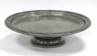 Lot 1314 - A Liberty & Co 'Tudric' Pewter Tazza, with...