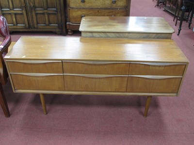 Lot 1544 - 1970's Teak Sideboard, with full length...