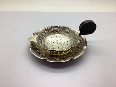 Lot 108 - A Middle Eastern Style Strainer on Stand, of...