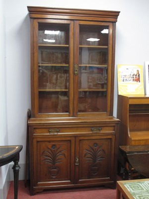 Lot 1548 - Early XX Century Mahogany Bookcase, with a...