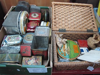 Lot 1052 - Tins - Ovaltine, Rowntree and others,...