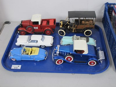 Lot 516 - Six American Outline Diecast Model Vehicles by...