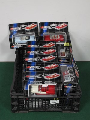 Lot 549 - Seventeen 1:43rd Scale Diecast Model Cars by...