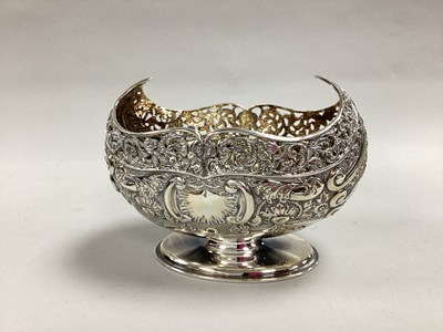 Lot 116 - A Decorative Hallmarked Silver Dish, Jackson &...