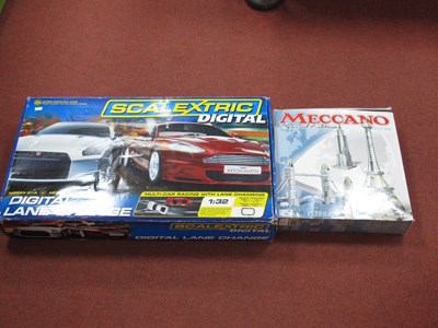 Lot 756 - A boxed Scalextric digital lane change,...