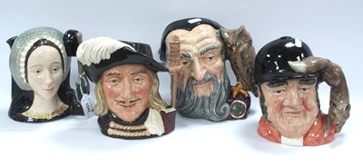 Lot 1242 - Royal Doulton Character Jugs 'Gone Away',...