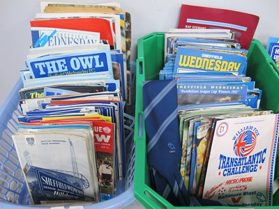 Lot 478 - Sheffield Wednesday Programmes 1964 and Later,...