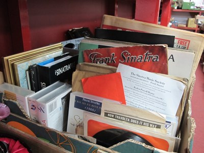 Lot 1025 - Frank Sinatra - records, vhs videos, various...