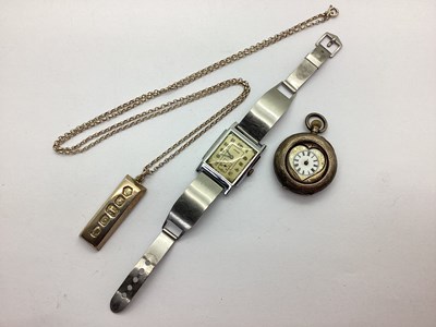 Lot 122 - A Decorative Fob Watch, with heart shape dial...
