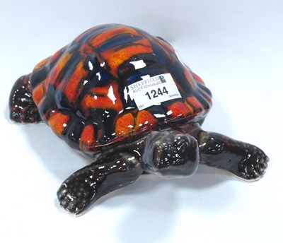 Lot 1244 - Anita Harris Stunning Model of a Tortoise,...