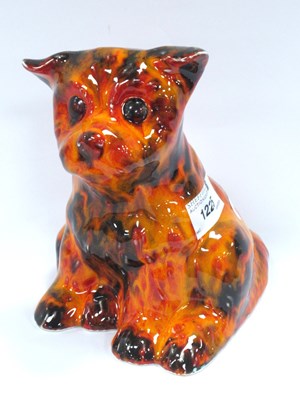 Lot 1225 - Anita Harris Model of a Seated Westie Dog,...