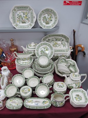 Lot 1140 - A Spanish San Claudio 'Kantong; Dinner Service,...