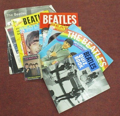 Lot 1375 - The Beatles QuIz Book - Williams Collins 1964,...