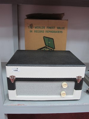 Lot 1408 - Fidelity Mid XX Century Record Player H.F.6,...