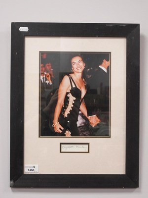 Lot 1468 - Elizabeth Hurley. Autograph, black pen signed...