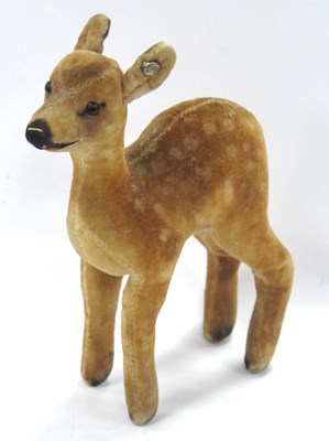 Lot 1282 - Steiff Soft Toy Fawn, with button to ear...