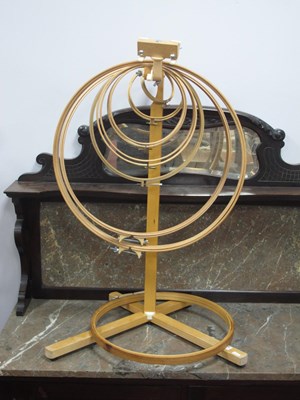 Lot 1491 - Embroidery Hoops and Stand.