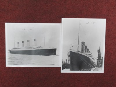 Lot 1299 - Titanic, images of The Ill Fated Vessel, both...