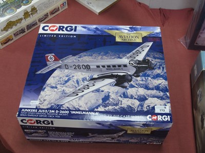 Lot 772 - Corgi #AA36909 The Aviation Archive 1:72 scale...