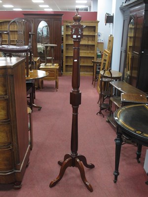 Lot 1547 - Mahogany Coat Stand, with a final top, four...