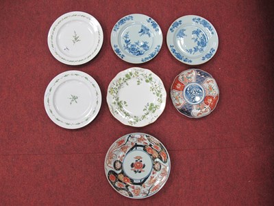 Lot 1163 - Pair of XIX Century Blue-white Plates, a pair...