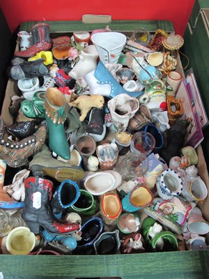 Lot 1013 - Collection of Miniature Novelty Shoes - Just...