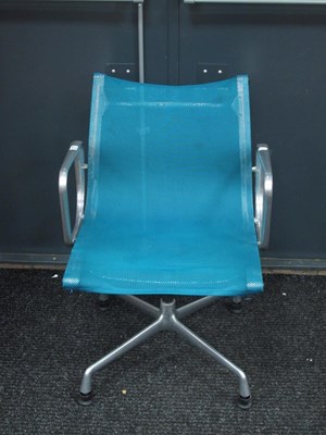 Lot 1505 - Charles Eames EA 107 Aluminium Side Chair,...