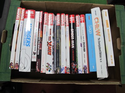 Lot 430 - Seventeen Hardcover Comic Books and Graphic...