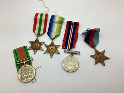 Lot 452 - WWII British Medal Group, comprising 1939-1945...