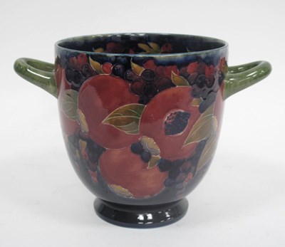 Lot 1125 - A Moorcroft Pottery Vase, of 'U' shaped two...