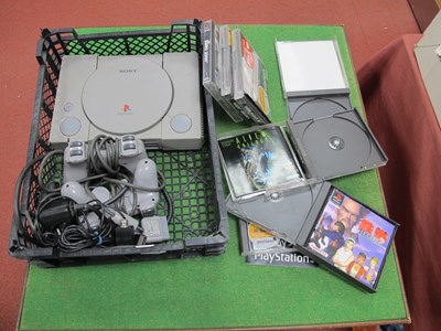 Lot 406 - A Sony PlayStation (PS1) Games Console...