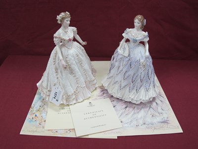 Lot 1274 - Royal Worcester Figurines 'The Last Waltz' and...