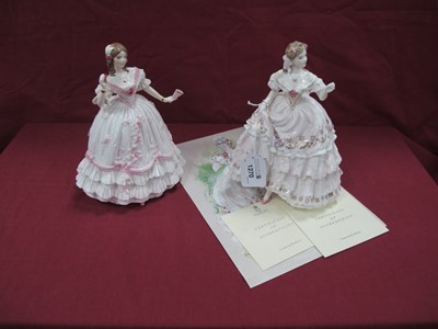 Lot 1270 - Royal Worcester Figurines 'The Masquerade...