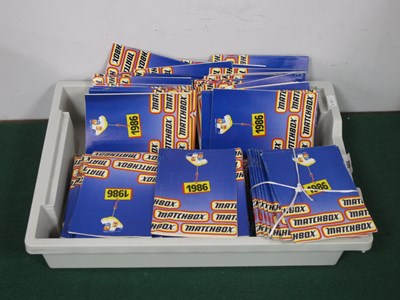 Lot 566 - A Quantity of Matchbox '1986' Diecast Model...