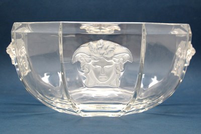 Lot 1046 - A Rosenthal for Versace Glass Bowl, of...