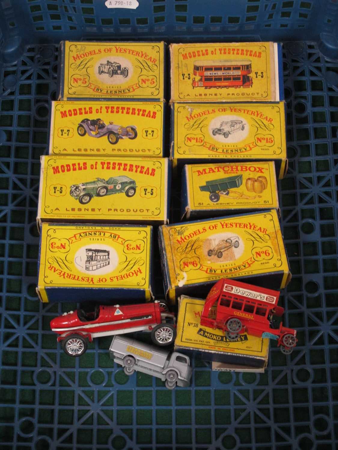 Lot 543 - Ten Matchbox Diecast Models to include 1-75