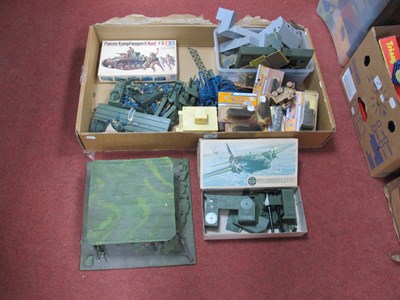 Lot 454 - A Collection of Plastic Model Military...